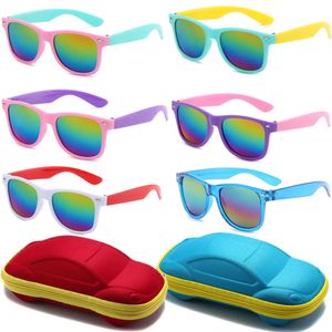 Occhiali da sole per bambini non polarizzati per bambini flessibili per bambini da sole Summer UV Girl Girl Eye Protection Eyele Gafas de Sol L2405