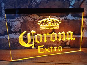 B42 Corona Extra Beer Bar Pub Club 3D Signs LED Neon Light Sign Sign Home Decor