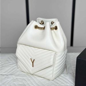 Fashion 240115 Size Schoolbags Backpack Designer Women Backpacks Striple Luxurys Gold Purse Shoulder Bags Messenger Hadrware Leather Fe Ousi