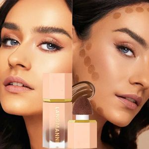 Liquid Contour Stick Natural Matte Finish Highlighters Shadow Waterproof Contouring Wand Vface Shaping Pen Face Makeup 240510