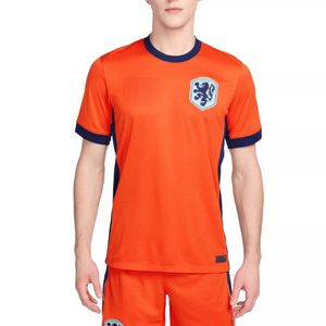 2024 Euro Coppa Paesi Bassi a casa via Jersey Jong Virgil Dumfries Bergvijn Klaassen Blind de Ligt Men Kit Kit Kit Shirt da calcio