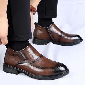Dress Shoes Formal Casual Working Wear Sneakers Black Leather