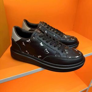 Designer Beverly Hills Sneakers Trainer Italy Men Shoes Runner Platform Calf Leather präglade utskrift gummi yttersula skor 5.14 03