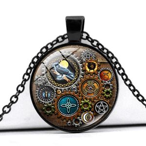 Halloween party dark 3colors science fiction fantasy viking hero movie film charaters Glass Cabochon necklace High Quality