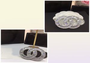 CH Crystal Brooch Diamond Stamp на заднем бренде ювелирные украшения