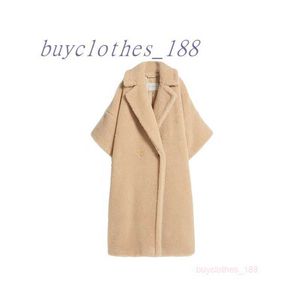 Kvinnorjackor Wool Blend Coats Designer Trench Coat 2024 Ny Spring Autumn Mid Length Korean Fashion Winter Clothes With Belt 78SA