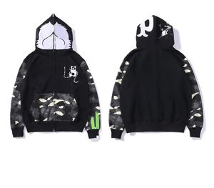 Brand Mens Hoodies Designer Sweatshirts women hoodie popular s pattern Sportwear Camouflage zip up hoodies quality Jacket size S-3XL DHL9707969