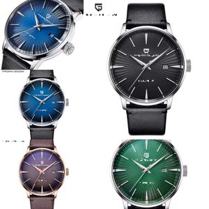 2024new Minimalist Stainless Steel Automatic Watch Waterproof Mechanical Men i Design Watch