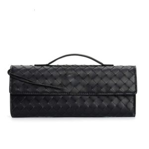 Luxus -Tasche Handwerk Leder Frauenumhängetasche Geldbeutel und Handtasche Designer Nachttasche