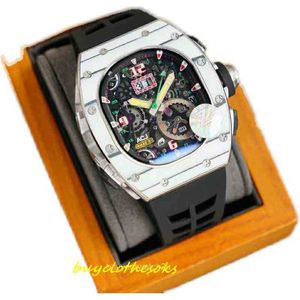 Wrist Watch RM Men's عالية الجودة أوتوماتيكية مشاهدة الميكانيكية الفاخرة العلامة التجارية الحقيقية مصنع استعادة znyr أصيلة