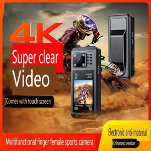 Sport Action Video Cameras 360 Degree Panoramic Thumb Action Camera Motorcykel Ride Shock-Absorbing Recorder Video Recorder Camera J240514