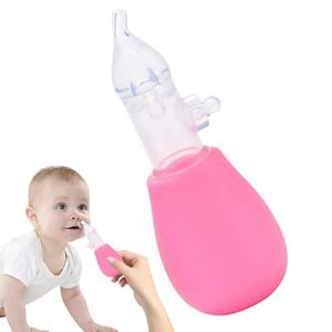 Aspiratori nasali# baby sicurezza spray nasale silicone baby spray nasale qucik siringa cleaner anello anello anello di anello sintomi di rinoplastica d240516
