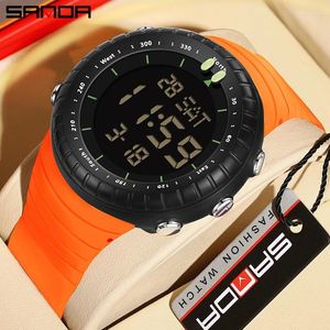 Zegarek Sanda 6184 Electronic Watch Multi Funkcjonalny trend modowy Waterproof dla studentów płci męskiej i żeńskiej