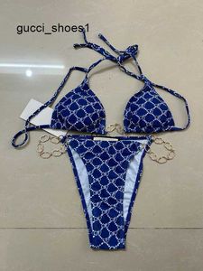 Bikinis baddräkt baddräkter designer kvinna tvådelar bikini med brev baddräkter strand kvinnor badkläder ll5000