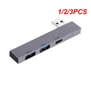 1/2/3pcs 3 arada 1 USB-C HUB Bilgisayar Aksesuarları için Evrensel Kompakt USB2.0/USB3.0 Yerleştirme İstasyonu Fişi ve Yüksek Hızlı USB oynatın