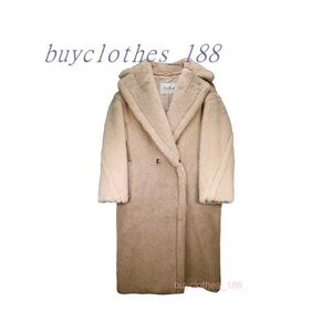 Kurtki damskie Wool Blend Coats Designer Trench Płaszcz 2024 Nowy wiosenny jesienna jesień Środkowa długość Koreańskie ubrania zimowe z paskiem 6N2B