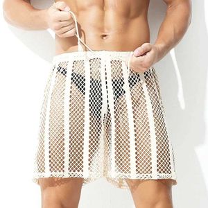 Mäns badkläder Mens Swimewear Swimming Trunks Gym Fitness Training Shorts Mesh Breattable and Quick Torking Sports Beach Board Shorts (utan jacka) Y240517