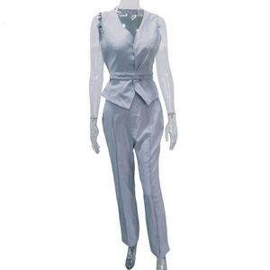 2pcs/Set Trip Business Suit Formal Office Dame Sommer -Outfit Frauen Kleidungsstücke