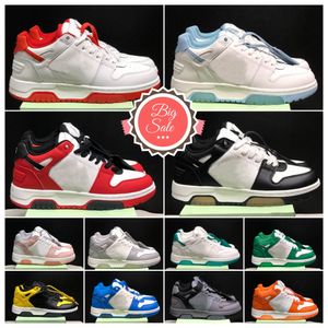 المصمم الأصلي شقة خارج المكتب OOO قمم منخفضة الأحذية غير الرسمية OCH OG WHITE PANDA Black Gray Olive Green Red Syracuse UNC Top Top Leather Skaters Skateboard Sneakers