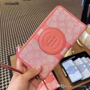 2024 Новые женщины Lonnie Zipper Long Wallet Handheld Bag Сумка Canvas Horemheld Zero Wallet держатель кошелек монеты кошелек