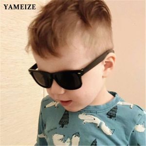 YAMEIZE Fashion Kids Sunglasses Hot sale 2-15 Years Sun for Children Boys Girls Glasses Coating Lens UV400 Protection L2405