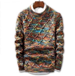 Jin Jue Les Sweter Mężczyźni 2020 SWEATER MODY SWEATER MĘŻCZYZNIE SKINEK Stripe Slim Fit Reniting Mens Sweters Man Pullover Men5214860