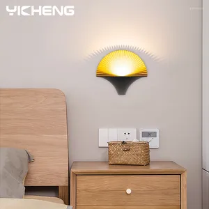 Wall Lamps LED Lamp Scalloped Shell Design 5W Modern Nordic Sconce Indoor Light For Living Room Bedroom Decor 85-265V