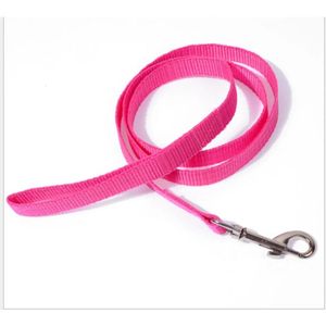 100PC 6Colors 110cm*1.5cm Nylon Pet Dog Leash Harness Dog Collar Walking Training Leash Cats Dog Harness Collar Leash Strap Belt 240516
