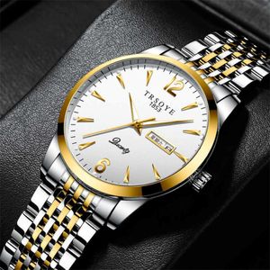 TRS068 TRSOYE Montre-bracelet Wrist High Quality Men Luxury Wrist Watch Stainls Steel Metal Band Dive Watch 2932