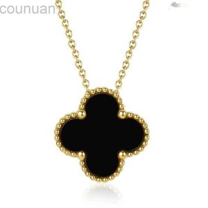 Luxury Design Clover Pendant Necklace Earring Jewelry Set for Women Gift good