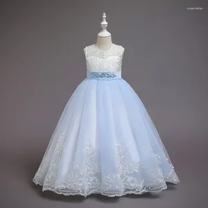 فتاة الفتاة صيف فتيات رضيع أنيقة لباس فستان الأميرة الدانتيل