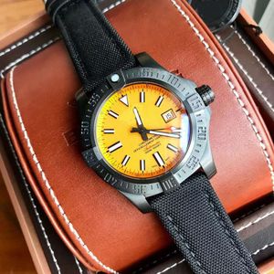 Breiting Watch Erkekler İzle Otomatik Montre Luxe Orijinal Breightling En İyi Time Deus Watch Premier Chronograf Tasarımcı Hareketi İzler Lüks Bretiling Watch E07B