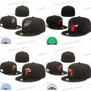 15 cores 2024 Hats de beisebol masculino de beisebol de boa qualidade Basquete de Chicago Caps de tamanho fechado Tamanho do calor preto Chapeau Hip Hop Popular Street Sports Bone M17-03