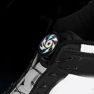 Parti di scarpa Sneaker girevole Sneaker Sneaker fibbia ruota in metallo corda in metallo senza lenti per lacci bloccano rapidi accessori sportivi per il calcio