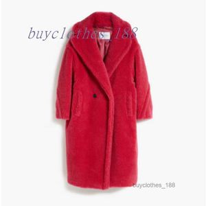 Kvinnorjackor Wool Blend Coats Designer Trench Coat 2024 Ny Spring Autumn Mid Length Korean Fashion Winter Clothes With Belt N5W3
