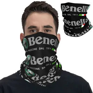 Lenços Benelli Motorcycle Designa Bandana pescoço gaita de máscara impressa Balaclava multiuso Balaclava para homens mulheres adultas respiráveis