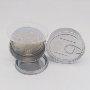 Smokpro 73*23mm Metal Pressitin kan 3,5 en gång självförsegling cali container tenn för tobaks torr ört