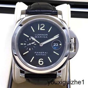 Pulseira High -End Watch Series Panerai Luminor Series Automático Mechanical Mens Chronograph Watch 44mm Gauge Limited Edition com várias opções PAM00104