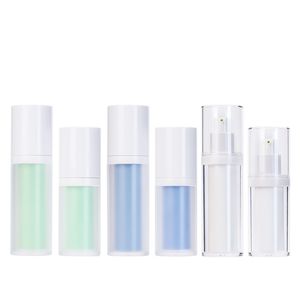 15ml 30ml Clear Frosted Airless Cosmetic Cream Pump Bottle Travel Size Dispenser Makeup Container for Cream Gel Lotion J73