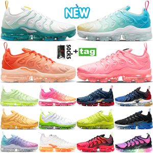 2020 New Arrival Top Quality Vapors TN Plus-Mitternachts Navy Lemon Lime Silber USA-Männer Frauen Laufschuhe Designer Sport Turnschuhe Trainer Männer Größe Size 36-45