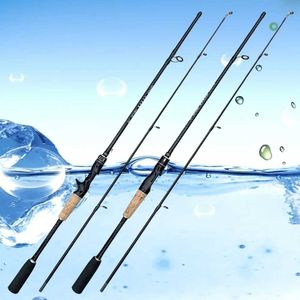 Hastes de pesca de barco Haste de pesca com isca sólida de isca 8-25g 8-15lb Fast Ultra Light Rotative Haste Usado para Truta Bass Kickl2405