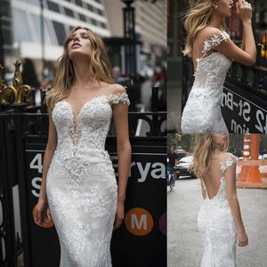 Netta Benshabu Mermaid Weddingドレス