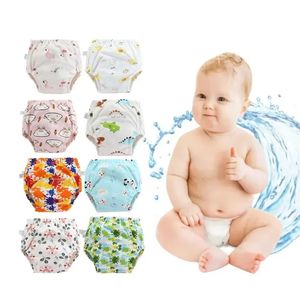 5 Calças de treinamento de bebê à prova d'água e reutilizável