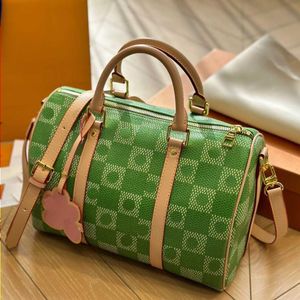 Fashion 40cm Capacity Sped 30 Womens Duffel Bag Boarding Zipper Leather Large Luxury Designer Mens Travel Luggage Outdoor 230210 Bag Ca Waaf