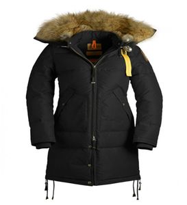 2020SS women long bear parka with big fur hoodie zipper winter jacket9094737
