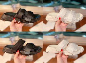 2021 قاعة Slider Sandals Black White Camouflage Technical Fabric Platform Slippers Women Dwander Designer Size 35419738398