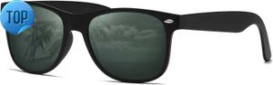 Demikos Solglasögon Mens Polariserade solglasögon Kvinnor Fashion Retro Mirror Lens för att driva fiske UV400 -skydd