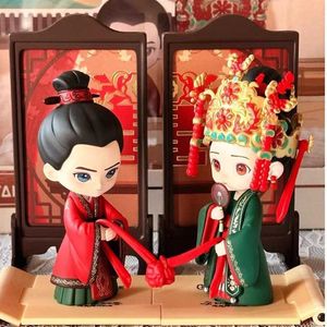 Blind box The Story Of Ming Lan Blind Box Decoration Creative Wedding Model Dolls Mystery Box Desktop Ornament Gift Action Figures Toys Y240517
