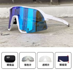 Herrendesigner Sonnenbrille Radfahren Brille 100% S3 Windschutzscheibe Sport im Freien Tag und Nacht Dual Gebrauch Mountainbike Professionelle Farbe Wechselnde Männer