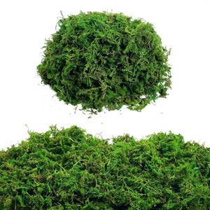 Decorative Flowers Green Fake Moss For Crafts Planters Decor Artificial Table Centerpieces Indoor DIY Project